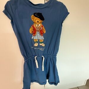 Ralph Lauren Blue Polo Bear Dress